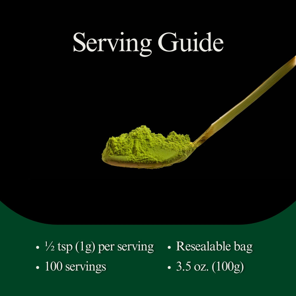 YEDOENSIS Premium Matcha - Organic Japanese Green Tea Matcha Powder (100g)
