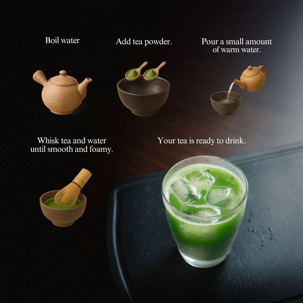 YEDOENSIS Premium Matcha - Organic Japanese Green Tea Matcha Powder (100g)