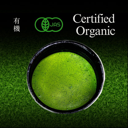 YEDOENSIS Pure Ceremonial Matcha "Somei-Yoshino" - Organic Japanese Green Tea Ceremonial Matcha Powder (40g)