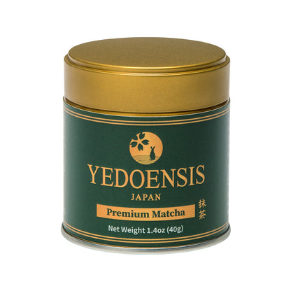 YEDOENSIS Premium Matcha - Authentic Japanese Green Tea Matcha Powder (40g)