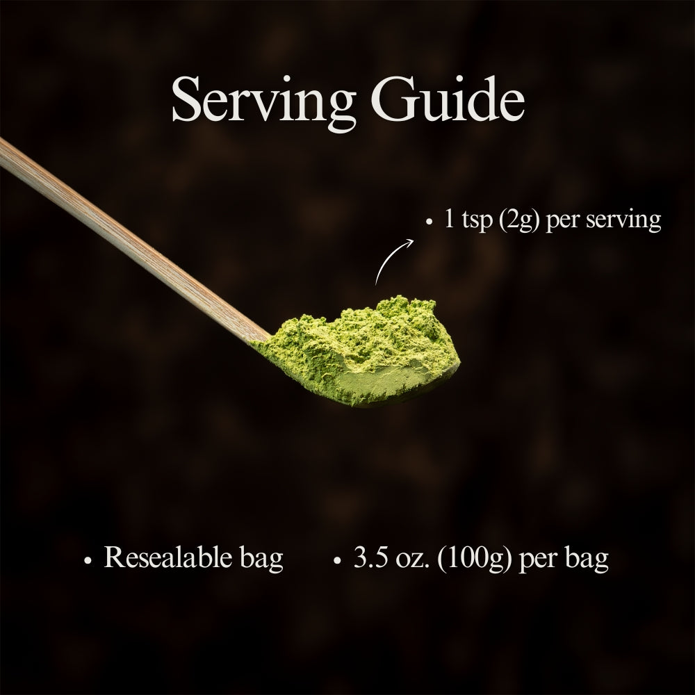 YEDOENSIS Sencha Powder - Organic Japanese Green Tea Powder (40g)