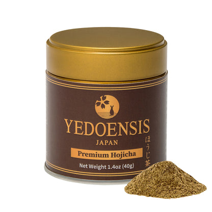 YEDOENSIS Premium Hojicha - Authentic Japanese Roasted Green Tea Kuki Hojicha Powder (40g)