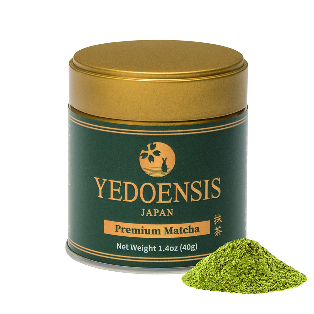 YEDOENSIS Premium Matcha - Authentic Japanese Green Tea Matcha Powder (40g)