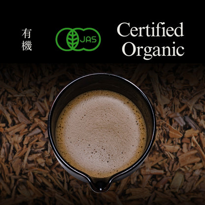 YEDOENSIS Hojicha Powder - Organic Japanese Roasted Green Tea Stem Powder (100g)