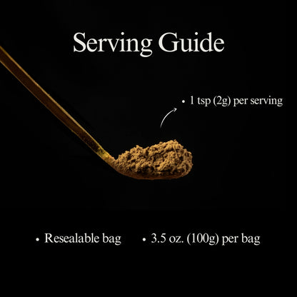 YEDOENSIS Hojicha Powder - Organic Japanese Roasted Green Tea Stem Powder (100g)