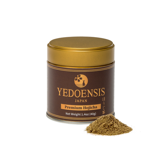 YEDOENSIS Premium Hojicha - Authentic Japanese Roasted Green Tea Kuki Hojicha Powder (40g)