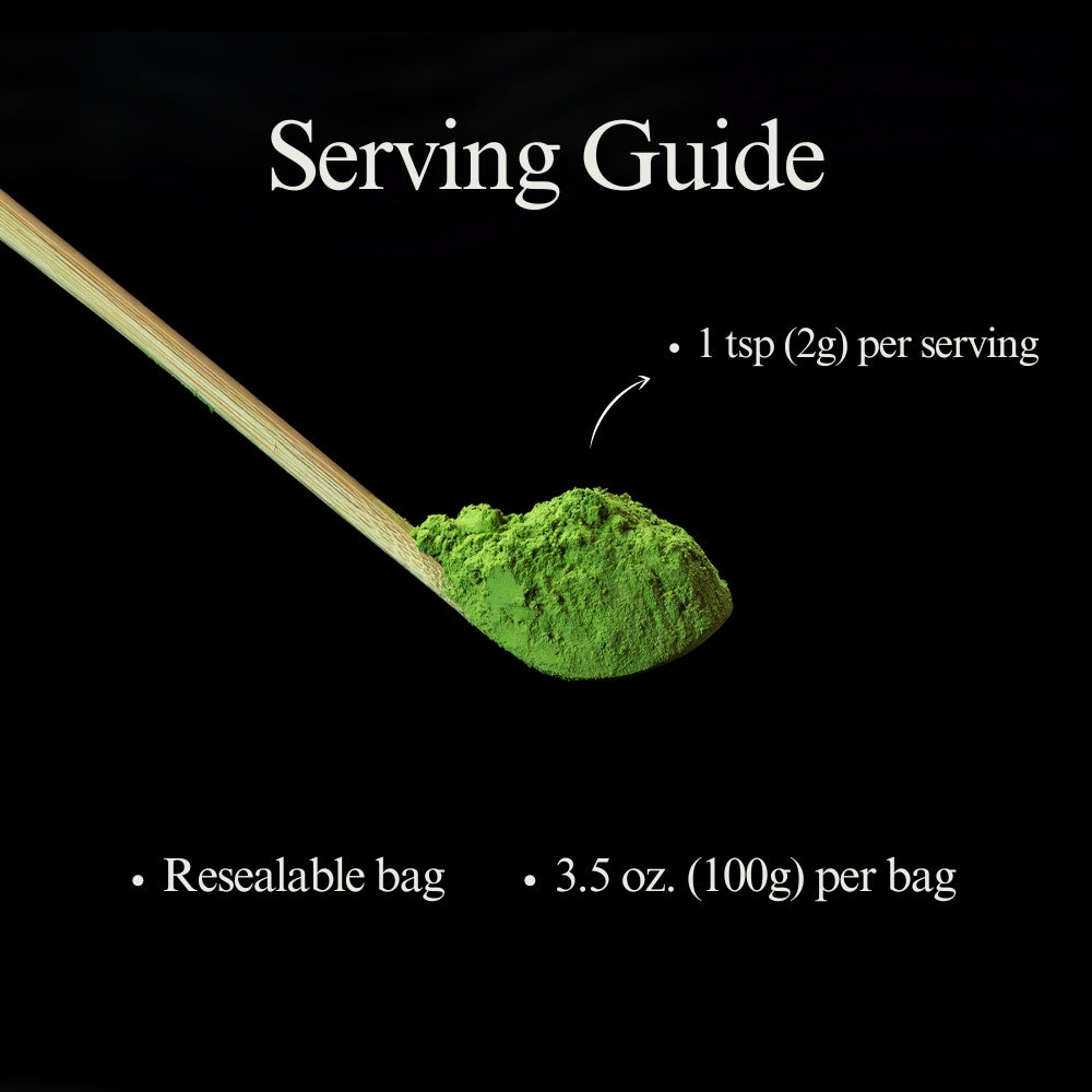 YEDOENSIS Matcha - Organic Japanese Green Tea Premium Matcha Powder (100g)