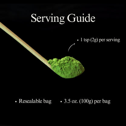 YEDOENSIS Matcha - Organic Japanese Green Tea Premium Matcha Powder (100g)