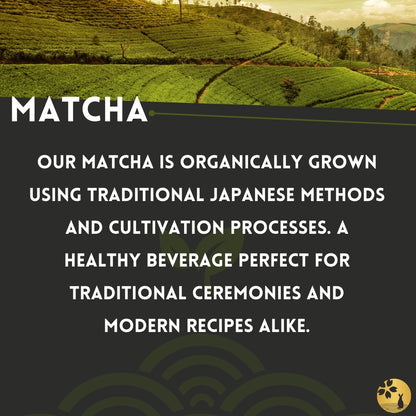 YEDOENSIS Premium Matcha - Authentic Japanese Green Tea Matcha Powder (100g)