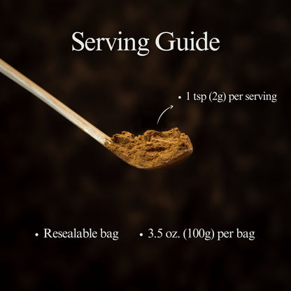 YEDOENSIS Mugicha Powder - Organic Japanese Barley Tea Powder (100g)