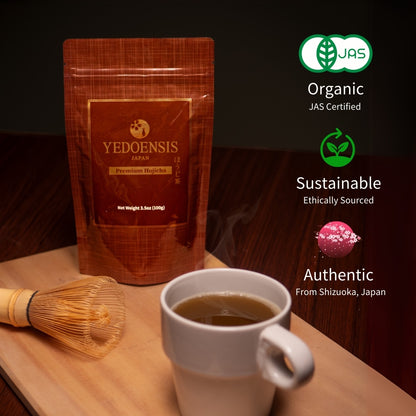 YEDOENSIS Premium Hojicha - Authentic Japanese Roasted Green Tea Kuki Hojicha Powder (100g)