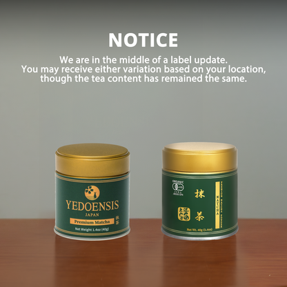 YEDOENSIS Premium Matcha - Authentic Japanese Green Tea Matcha Powder (40g)