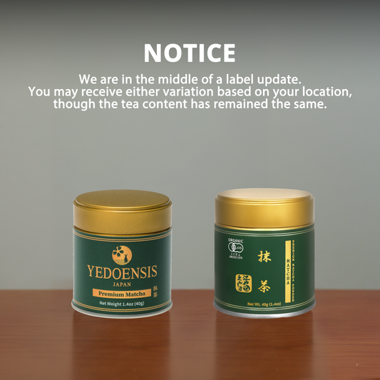 YEDOENSIS Premium Matcha - Authentic Japanese Green Tea Matcha Powder (40g)