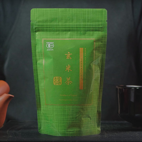 Video showing how to prepare and enjoy Yedoensis Genmaicha.