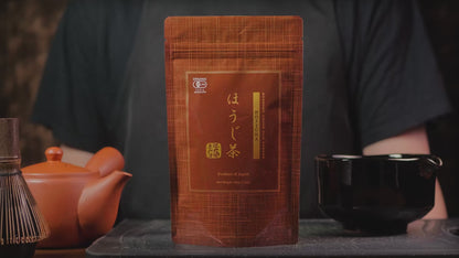 YEDOENSIS Hojicha Powder - Organic Japanese Roasted Green Tea Stem Powder (40g)